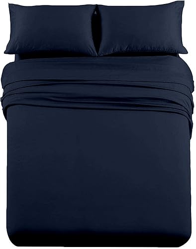 Cottingon Juego de sábanas de 42 x 80 pulgadas, juego de cama de 4 piezas para campistas, sábana bajera ajustable de 6 a 10 pulgadas de profundidad,