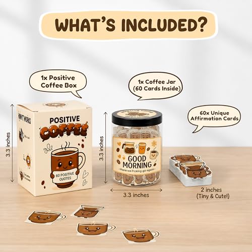 Positive Coffee Affirmation Jar