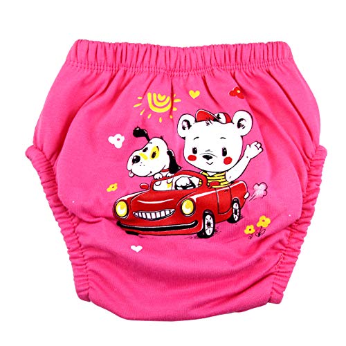 OZYOL Trainerbroeken voor druppeltraining, verpakking van 6 stuks, herbruikbare peuters, leerluiers voor babyondergoed… - Afbeelding 6