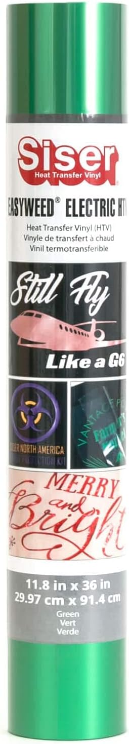 Siser EasyWeed Electric Heat Transfer Vinyl, 8 Pack