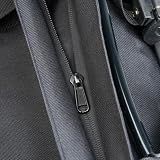 KHALISIA Fahrradtasche faltbar – Roll-Up Shopper – Einkaufstasche Fahrrad – mit Reißverschluss und viele Innenfächer – Fahrrad Gepäckträgertasche – für Uni, Reisen, Freizeit & Einkauf