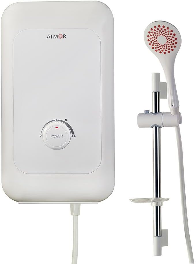 ATMOR 6 kW Electric Tankless Water Heater Shower System