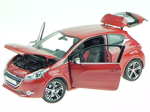 Preisvergleich Produktbild Peugeot 208 GTi rot 2013 Modellauto 184700 Norev 1:18