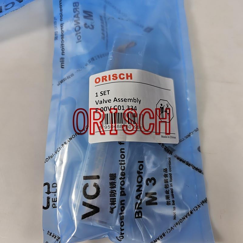 4PCS ORISCH F00VC01334 Control Valve for 0445110183 0445110260 0445110310 0445110316 0445110322 0445110331 Injector