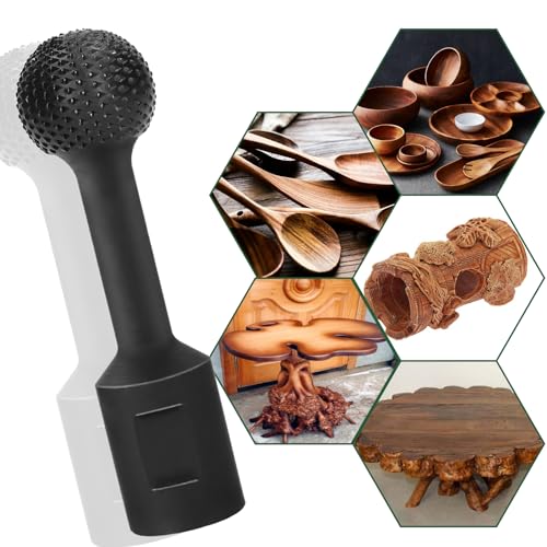 Pyroclasia 2PCS Kugelfräser Holz Schnitzen 25mm/40mm Kugelmeißel Holzfräser für Winkelschleifer Holzbearbeitungswerkzeuge Holzraspel für Bohrmaschine Kugelkopfschleifer Frässcheibe für 115/125mm