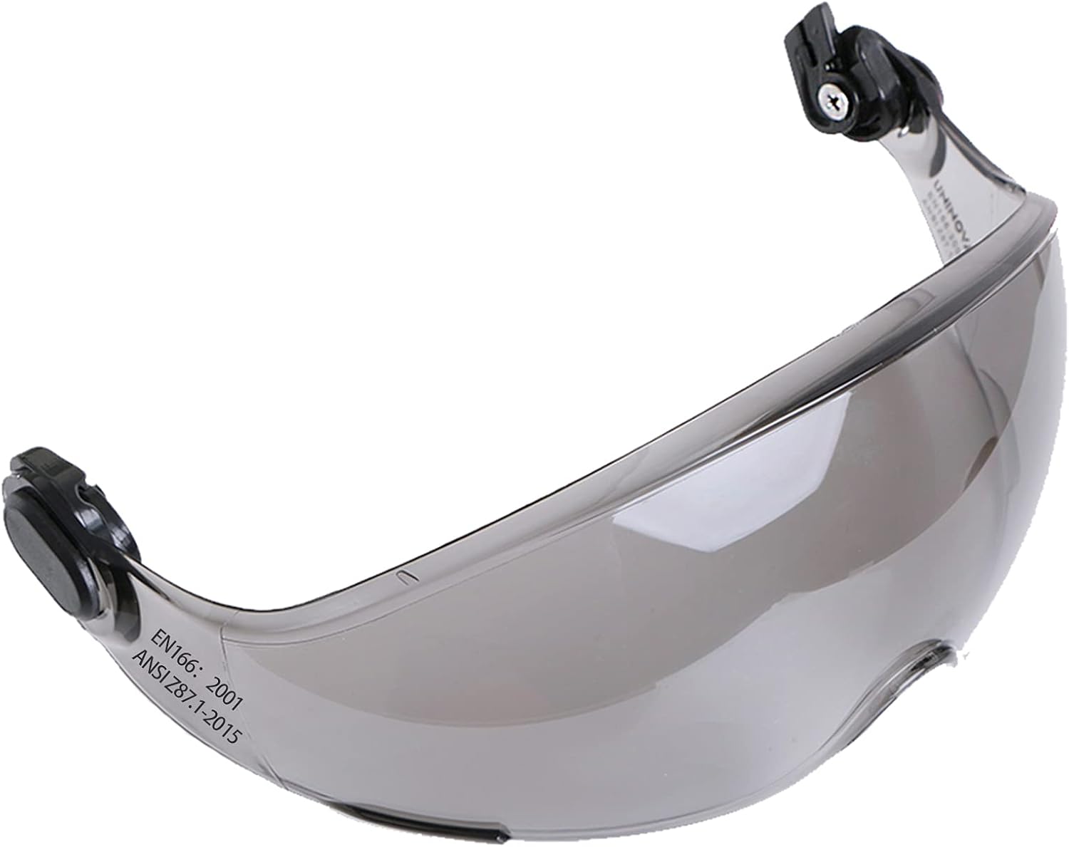UNINOVA Safety Hard Hat with Visor - ANSI Z89.1 Approved Helmet Adjustable - 6-Point Suspension & Breathable Vented,Ideal for Construction Work (Tinted Visor Replacement): Sports & Outdoors