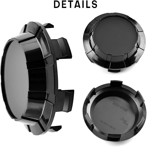 Miniatura 7 de GTownWorks - Tapones centrales de rueda de 3.268 in 3.26 pulgadas para ruedas Cadillac Escalade de 18, 20, 22 pulgadas, 2007-2013 9595891 9595759,