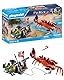PLAYMOBIL Pirates 71532 Kampf gegen die Riesenkrabbe, epische Seeschlacht, inklusive Kanone, Haken-Geschoss und Säbel, detailreiches Piraten-Spielzeug für Kinder ab 4 Jahren