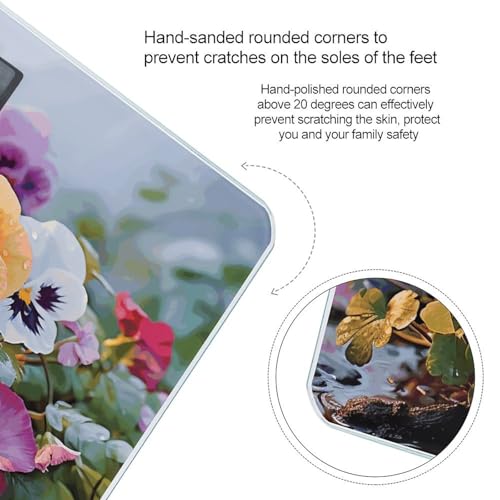 Pansy Flowers Smart Body Weight, Balanza Digital Precisa miniatura 4