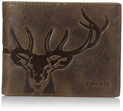 Fossil Men's Jack Bifold Wallet with Flip ID