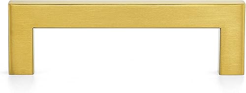 Vista 32 de Ravinte Paquete de 25 manijas cuadradas de gabinete de 4 pulgadas, color negro mate, tiradores de cajones, manijas de accesorios de cocina