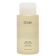 OUAI Fine Shampoo - Volumizing Shampoo with Strengthening Keratin, Biotin & Chia Seed Oil for Fine Hair - Delivers Clean, Weightless Body - Paraben, Phthalate & Sulfate Free Hair Care (10 Fl Oz)