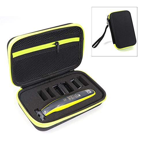 Case Protetora para Philips OneBlade – Bolsa Capa Estojo para Aparador Barbeador Elétrico, Compacta e Resistente para Armazenamento Seguro