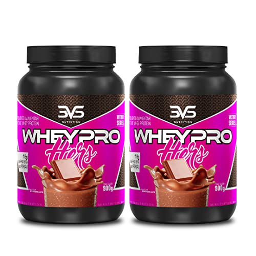 Combo 2x Whey Protein Pro Hers 900 gr 3VS Nutrition (Chocolate)