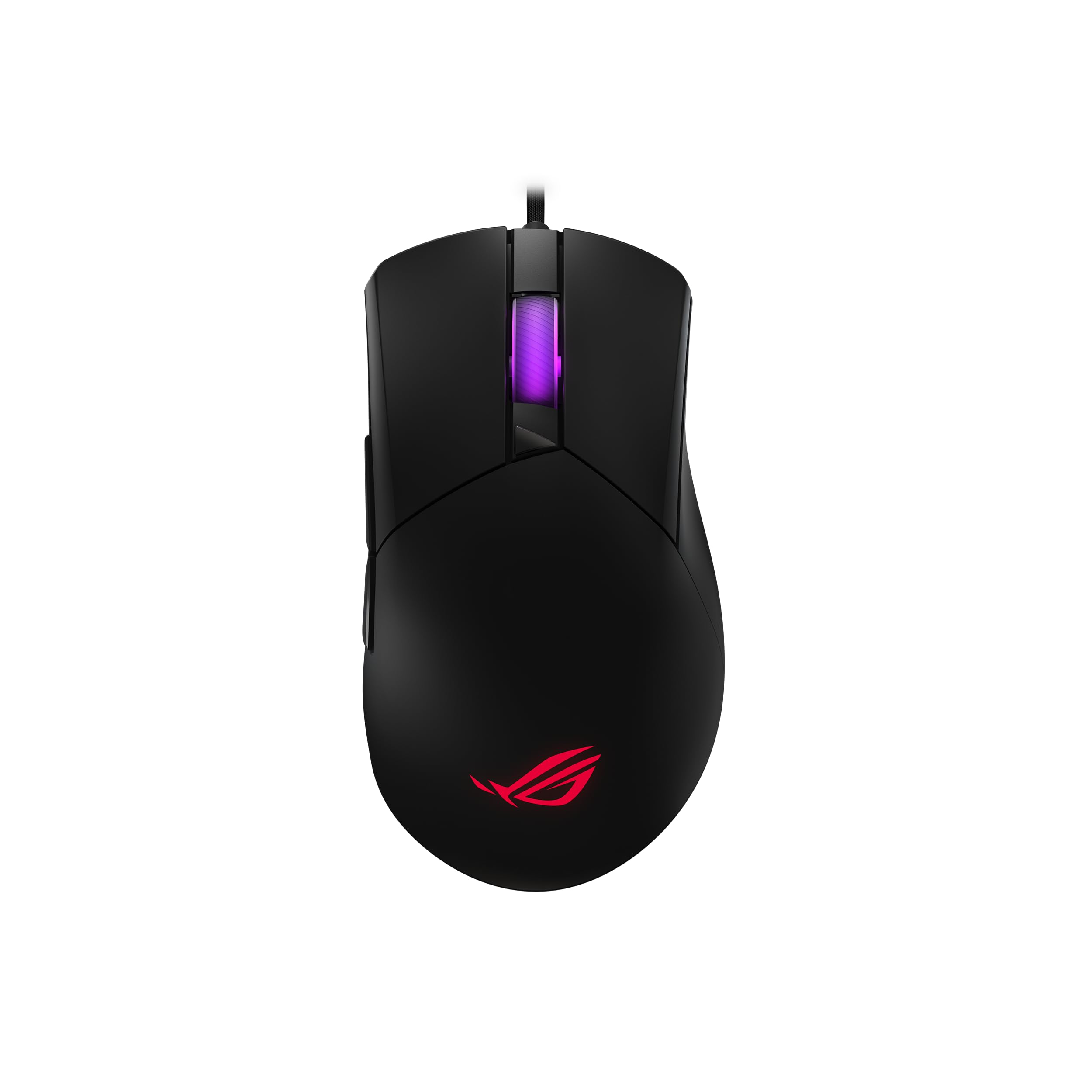 ASUS ROG Gladius III Core przewodowa mysz do gier, ergonomiczna mysz do gier, 72g, przełącznik, Micro Switch 100M ROG II, czujnik optyczny 12K dpi, 1000 Hz, 5 programowalnych przycisków (czarny)