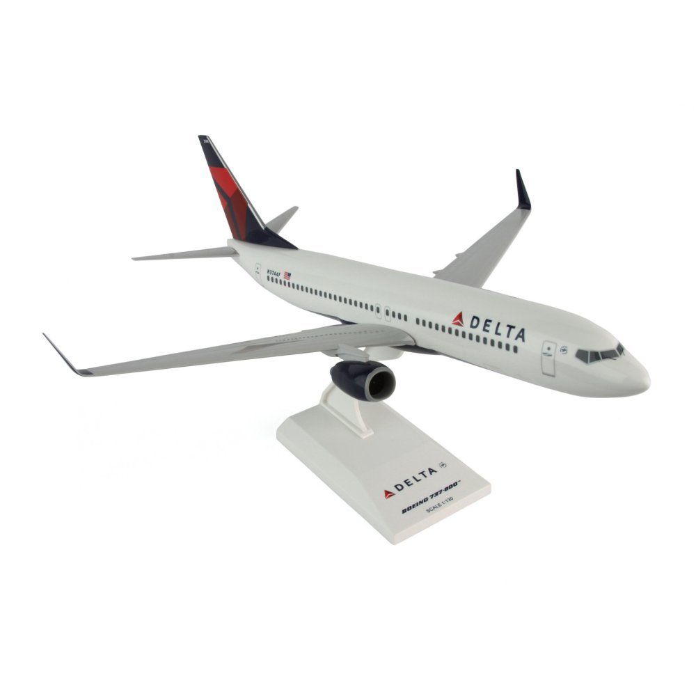 航空機・ヘリコプター DARUMAYA MODEL AIRPLANE DE LUXE KIT Amazon.com: Daron Skymarks Delta 737-800 New Livery Airplane Model
