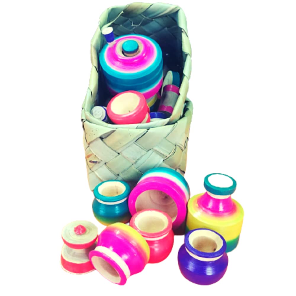 Choppu Saman Eco-Friendly Choppu Saman Made of Wood for Kids/Wooden Miniature Kitchen Set (B0BHLK3SNY) Amazon Price History, Amazon Price Tracker