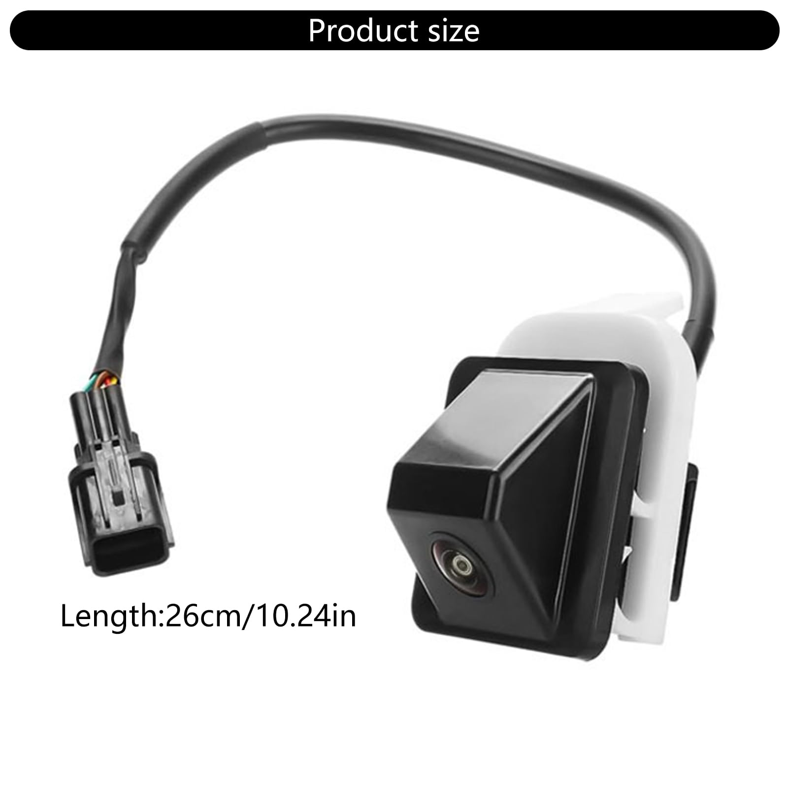 PURPLELILY 957503X410 95750-3X410 für Coupe 2014 Rückfahrkamera 6 Pin Auxiliary Rearview Camera Ersatz Zubehör Auto