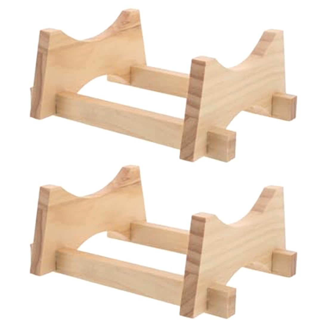Aundhegrtt Wood Stand for Oak Aging Bucket Whiskey Cask Holder Wooden Stand for Beverage Dispenser Wooden Stand for Beverage Dispenser