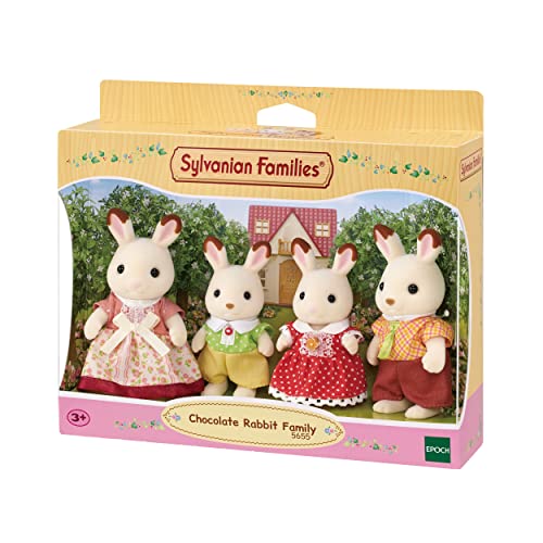 Sylvanian Families Czekoladowe Zające Figurka, Wielokolorowy, od 3 lat