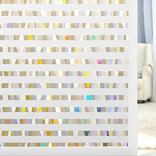 Reviews for rabbitgoo Window Privacy Film, Rainbow Window