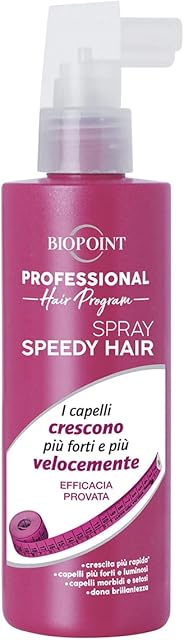 Biopoint Speedy Hair - Dona Strength and Vitality with Chioma - Stimulating Action for Faster Hair Growth 200 ml