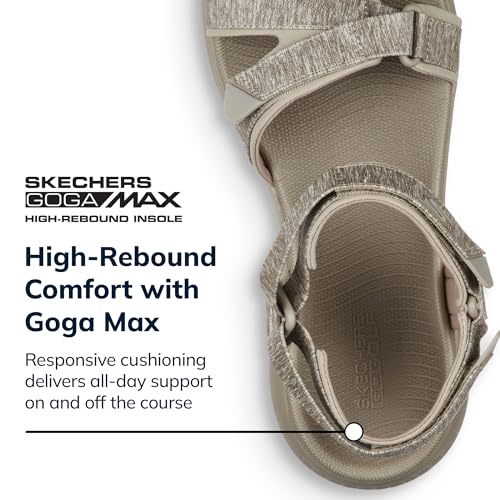 Image of Skechers Women's 600 Spikeless Golf Sandals Shoe