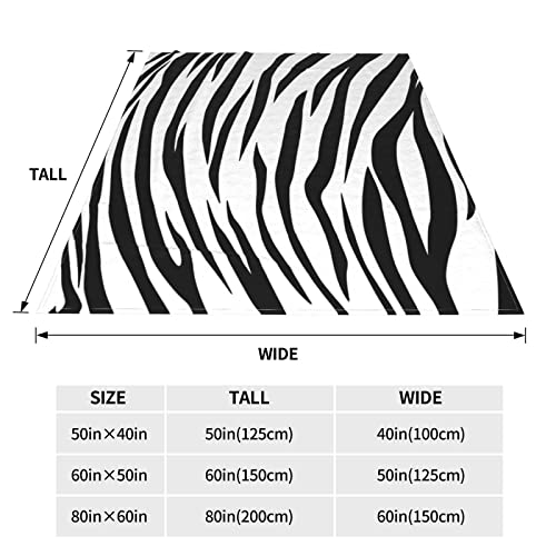 White Tiger Throw Blanket For Couch, Tiger Decor Blankets, Flannel Cozy Soft And Lightweight Blanket For Bed Sofa, Funny Warm Gifts For Birthday Christmas Fathers Mothers Day, 60X50 Inches #TOP2