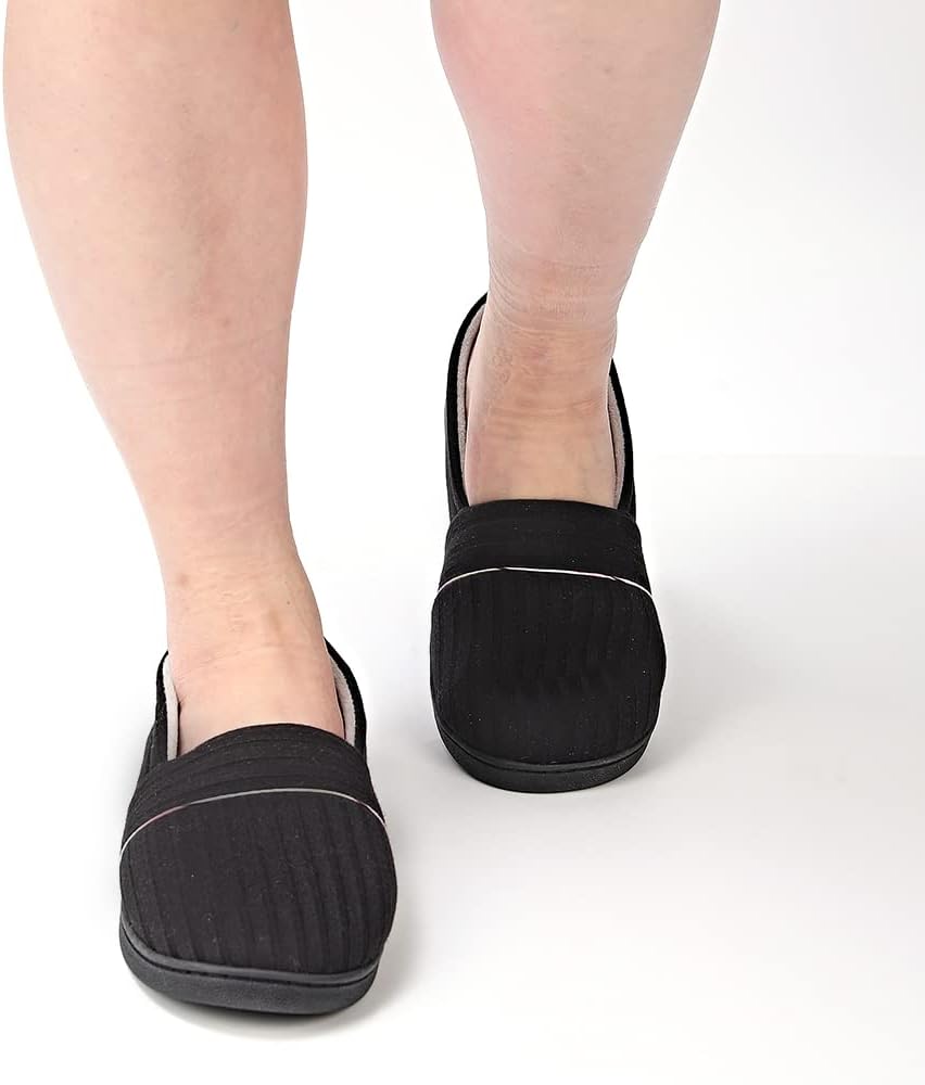 Urbancolor Women Washable Closed Back Indoor Slippers Anti-Slip House Slipper Breathable Home Shoes - Image 2