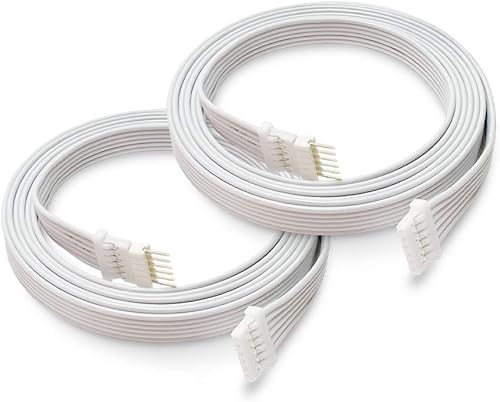 Miniatura 33 de Light Solutions Cable de extensión compatible con Philips Hue Lightstrip V4 y Solo Lightstrip Lighting – Tira LED de iluminación – Blanco