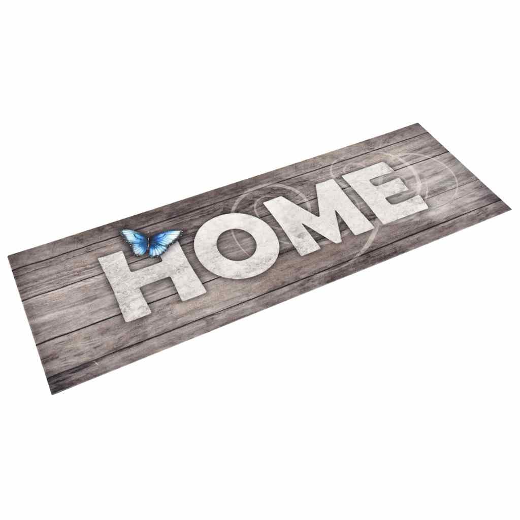 Tapis de cuisine lavable 60x180 cm solide en polyamide avec support en latex antidérapant