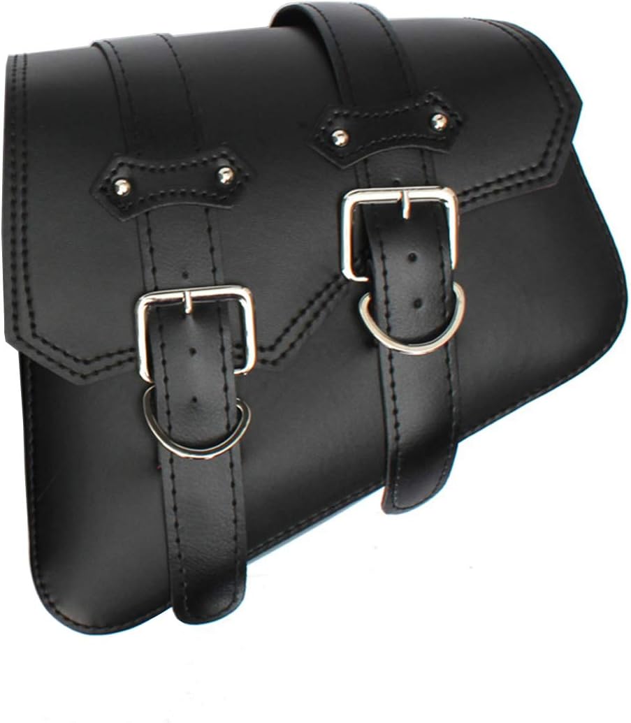 Motorcycle PU Leather Saddle Bag Universal Motorcycle Tool Bags Right