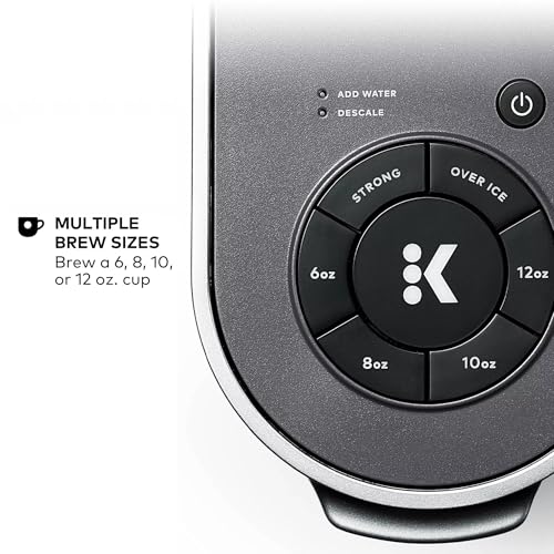 Keurig K-Supreme Single Serve K-Cup Pod Coffee Maker, MultiStream Technology, 4 Brew Sizes, 66oz Dual-Position Removable Reservoir, Gray (Renewed) - Image 8