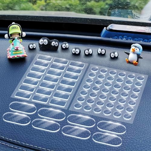 Removable Car Double Sided Glue Sticky Dots, Strong Hold Adhesive Dots for…
