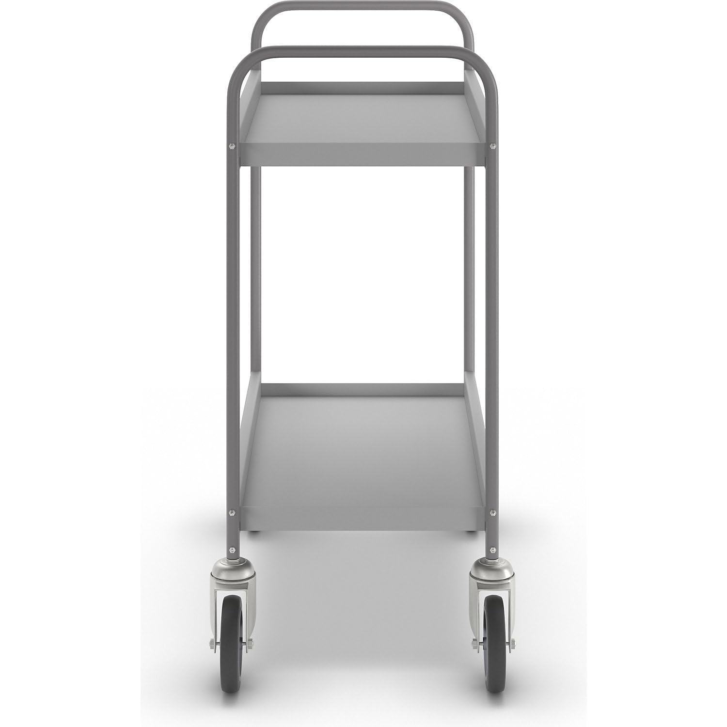 eurokraft | Chariot à Plateaux | 4 roulettes pivotantes | Ø roulettes 125 mm
