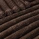 Exclusivo Mezcla Kuscheldecke Flauschig Fleecedecke Flanell Decke, Leichte und Warme Wohndecke Tagesdecke für Ganzjahreszeit, 220 x 240 cm Braun