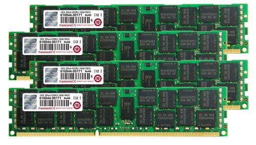 Kit da 64 GB (4 x 16 GB) DDR3 1600 MHz REG-DIMM CL 11