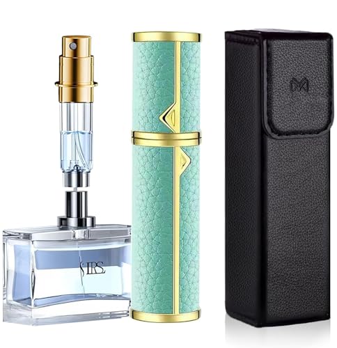 OSALALA Perfume Atomiser Travel Spray Bottle, 5ML Refillable Perfume Travel Bottle Easy to Refill Empty Atomisers Bottles for Purse, Handbag, Pocket and Luggage Gift