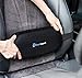 Lumbar Roll Support Pillow RS5 Relax Support - Back Support Cushion Foam Posture Corrector for Car Office Plane - Only Back Pillow w/Multiple Inserts for 6 Customized Firmness Levels