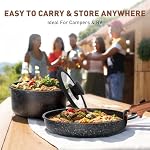 10 Pcs Detachable Handle Induction Pots and Pans Set Non Stick - Image 2