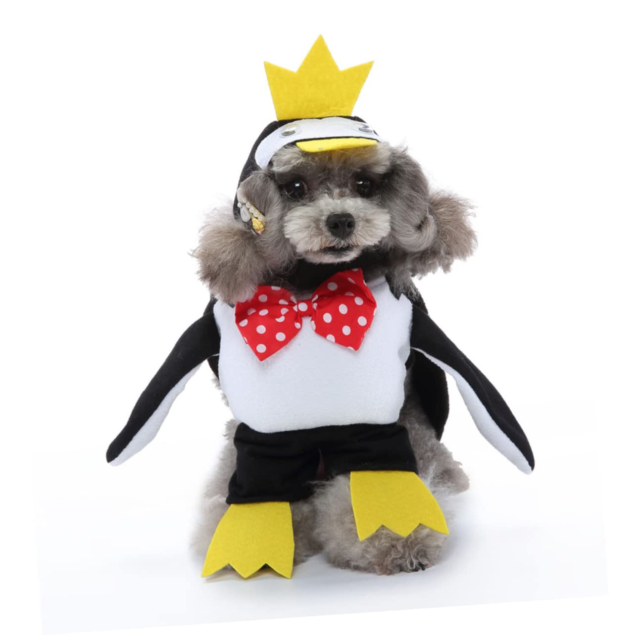 BESPORTBLE 4sätze Penguin Hundekostüm Für Haustiere Lustiger Umhang Für Halloween Partys Leicht Und Tragbar Für Kleine Mittelgroße Hunde Deko Für Anlässe Fotoshootings