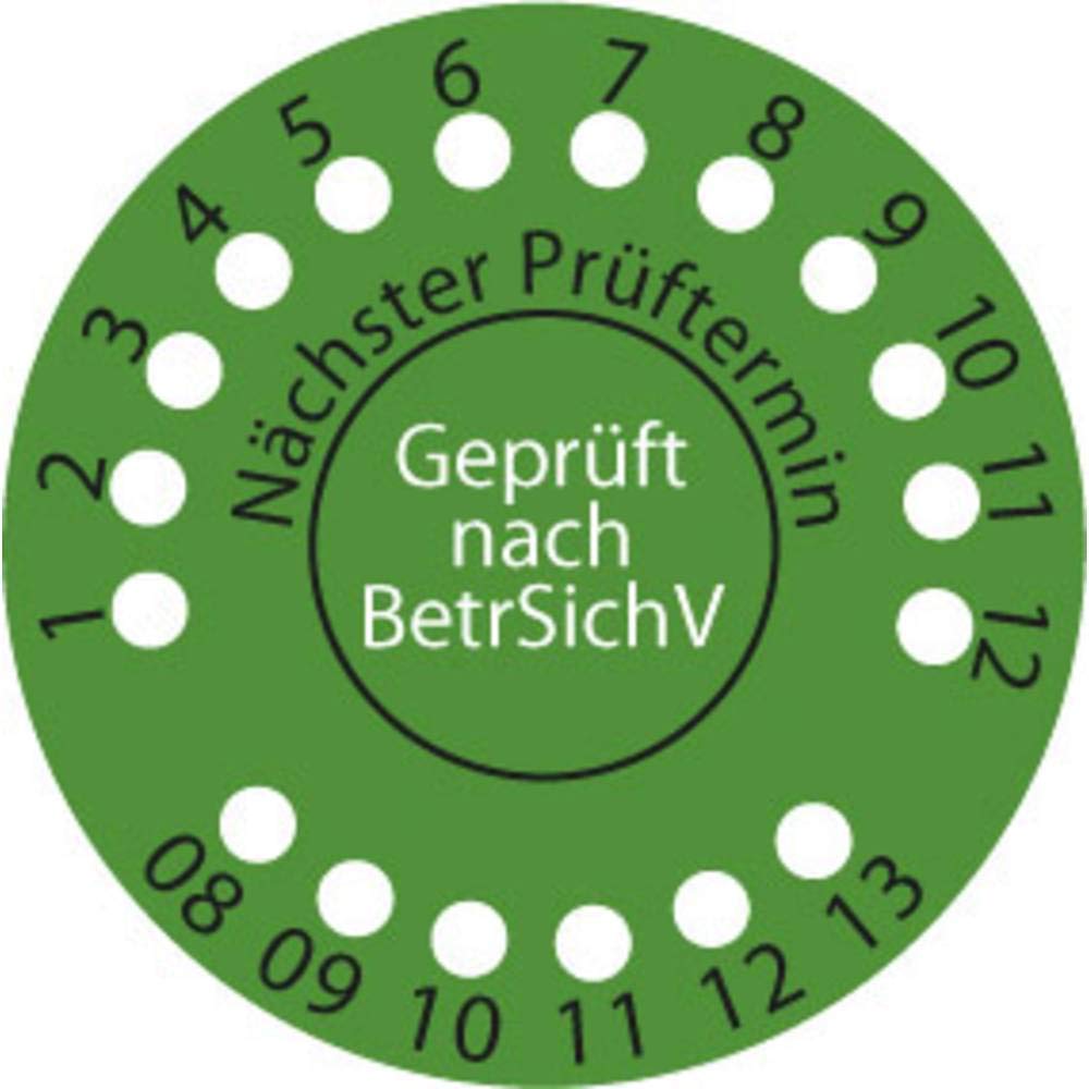 Pr?fetiketten Pass560R-02 Ger?teaufkleber f?r Gutbewertung (2141145)