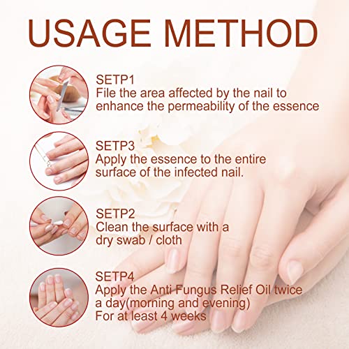 Gfouk 7 Days Nail Growth And Strengthening Serum, Toenail Repair Treatment, Nail Growth And Strength Serum, Nail Repair Solution, Natural Toenail Treatment Oil For Nails (3Pcs) #TOP6