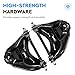 Front Upper Control Arms w/Ball Joints for Chevy Blazer S10 EL Camino Malibu Monte Carlo GMC Jimmy S15 Sonoma Isuzu Hombre Olds Cutlass Pontiac K620261 K620260