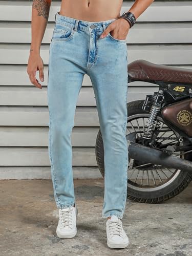 Image of HIGH STAR Men's Mid Rise Regular Jeans