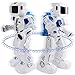 Fistone RC Robot War Warrior Remote Control Smart Robots Hydro Electric Hybrid Intelligent Interactive Action Figure Early Education Kids Toy with Dancing Singing