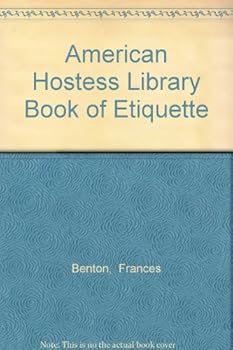 Hardcover American Hostess Library Book of Etiquette Book