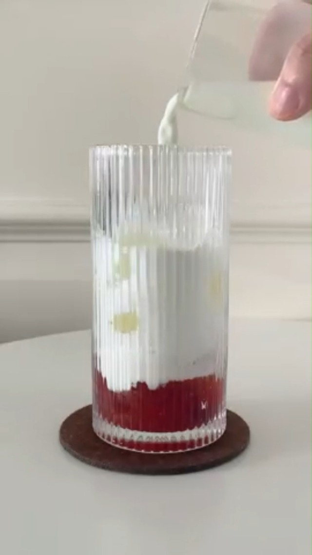 Set de 2 vasos de cristal de 11 oz miniatura 7