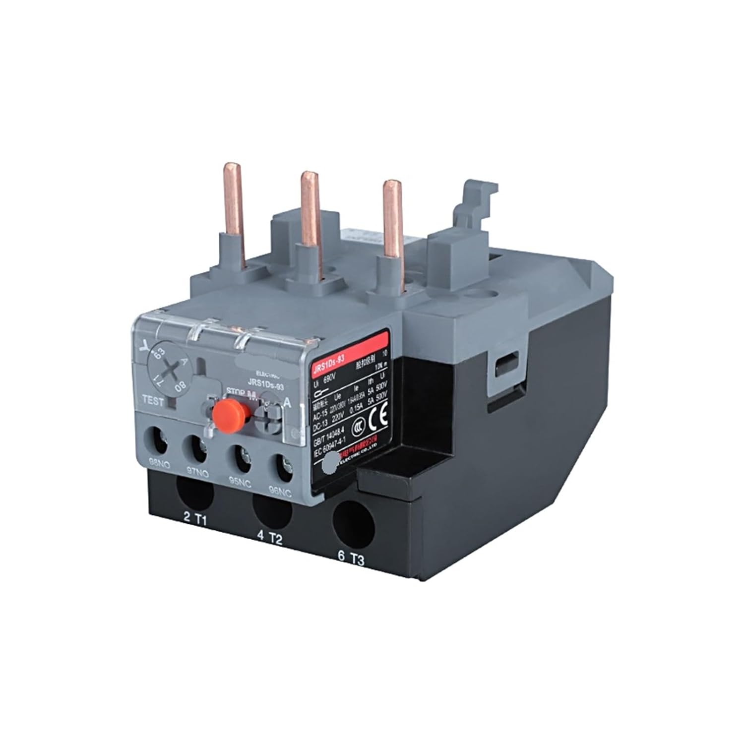 Thermal Overload Thermal Relay JRS1Ds-93/Z 63-80A Thermal Overload Protector 220v