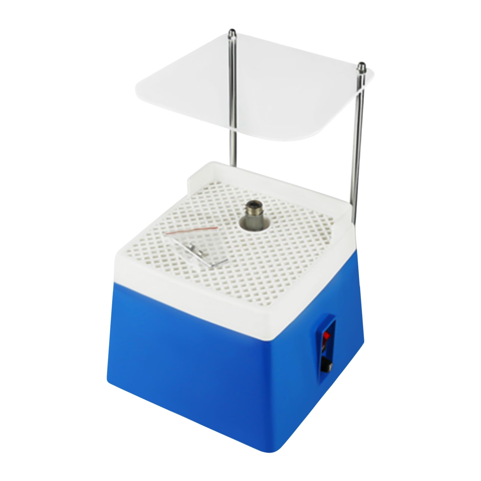 Moulin à Vitrail Portable, 65 W, Petite Machine à Meuler en Verre, 4200 Tr/Min, Outils de Meulage Avec Foret Diamant, Protection Anti-Éclaboussures, Bol de Masque